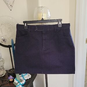 Ralph Lauren Blue Mini Skirt Casual